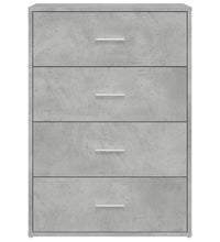 Sideboards 2 Stk. Betongrau 60x31x84 cm Holzwerkstoff