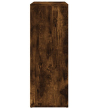 Sideboards 2 Stk. Räuchereiche 60x31x84 cm Holzwerkstoff