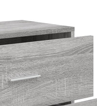 Sideboards 2 Stk. Grau Sonoma 60x31x84 cm Holzwerkstoff