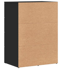 Sideboards 2 Stk. Schwarz 59x39x80 cm Holzwerkstoff