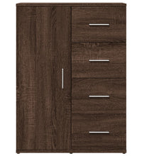 Sideboards 2 Stk. Braun Eichen-Optik 59x39x80 cm Holzwerkstoff