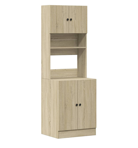 Küchenschrank Sonoma-Eiche 60x50x180 cm Holzwerkstoff