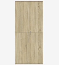 Highboard Sonoma-Eiche 80x35x180 cm Holzwerkstoff