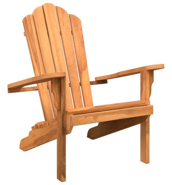 Adirondack-Gartenstuhl 77x78x95 cm Massivholz Teak