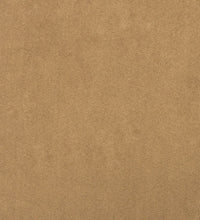 2-Sitzer-Sofa mit Zierkissen Braun 120 cm Samt