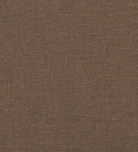 3-tlg. Sofagarnitur Braun Stoff