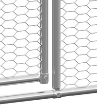 Hühnerkäfig 3x8x2 m Verzinkter Stahl