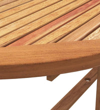 7-tlg. Garten-Essgruppe Massivholz Akazie und Textilene