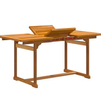 7-tlg. Garten-Essgruppe Massivholz Akazie und Textilene