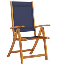 7-tlg. Garten-Essgruppe Massivholz Akazie und Textilene