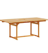 7-tlg. Garten-Essgruppe Massivholz Akazie und Textilene