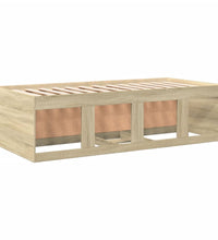 Tagesbett mit Schubladen ohne Matratze Sonoma-Eiche 100x200 cm