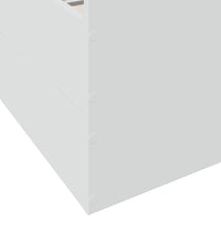 Bettgestell mit Schubladen Weiß 140x200 cm Holzwerkstoff