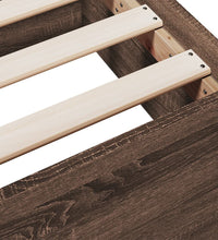 Bettgestell mit Schubladen Braun Eichen-Optik 140x190 cm