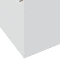 Bettgestell mit Schubladen Weiß 100x200 cm Holzwerkstoff