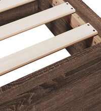 Bettgestell mit Schubladen Braun Eichen-Optik 100x200 cm