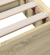 Bettgestell mit Schubladen Sonoma-Eiche 90x200cm Holzwerkstoff