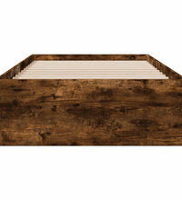 Bettgestell mit Schubladen Räuchereiche 100x200cm Holzwerkstoff