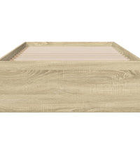 Bettgestell mit Schubladen Sonoma-Eiche 90x190 cm Holzwerkstoff