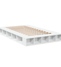 Bettgestell Weiß 120x200 cm Holzwerkstoff