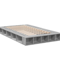Bettgestell Grau Sonoma 140x190 cm Holzwerkstoff