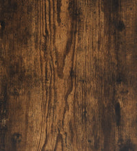 Bettgestell Räuchereiche 135x190 cm Holzwerkstoff
