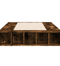 Bettgestell Räuchereiche 90x200 cm Holzwerkstoff