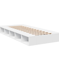 Bettgestell Weiß 90x190 cm Holzwerkstoff