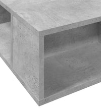 Bettgestell Betongrau 75x190 cm Holzwerkstoff
