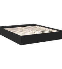 Bettgestell Schwarz 180x200 cm Holzwerkstoff