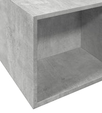 Bettgestell Betongrau 160x200 cm Holzwerkstoff