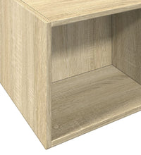 Bettgestell Sonoma-Eiche 150x200 cm Holzwerkstoff