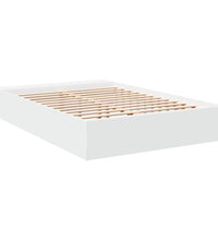 Bettgestell Weiß 120x190 cm Holzwerkstoff