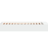 Bettgestell Weiß 90x200 cm Holzwerkstoff
