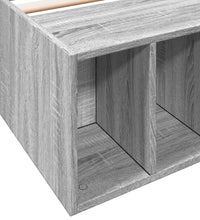Bettgestell Grau Sonoma 90x200 cm Holzwerkstoff