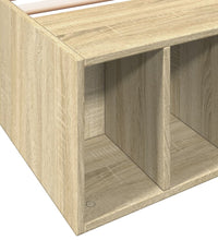 Bettgestell Sonoma-Eiche 75x190 cm Holzwerkstoff