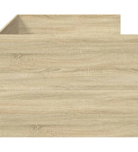 Tagesbett mit Schubladen ohne Matratze Sonoma-Eiche 90x190 cm