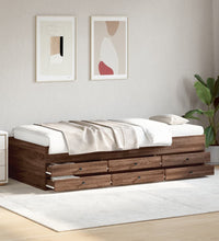 Tagesbett mit Schubladen ohne Matratze 90x200 cm