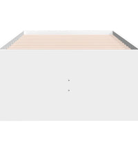 Tagesbett mit Schubladen ohne Matratze Weiß 90x190 cm