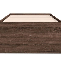 Tagesbett Schubladen Braun Eiche-Optik 75x190 cm Holzwerkstoff