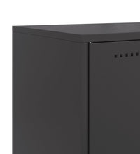 Sideboard Schwarz 68,5x38,5x107 cm Stahl