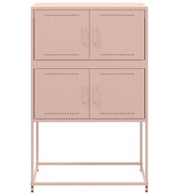 Sideboard Rosa 68,5x38,5x107 cm Stahl