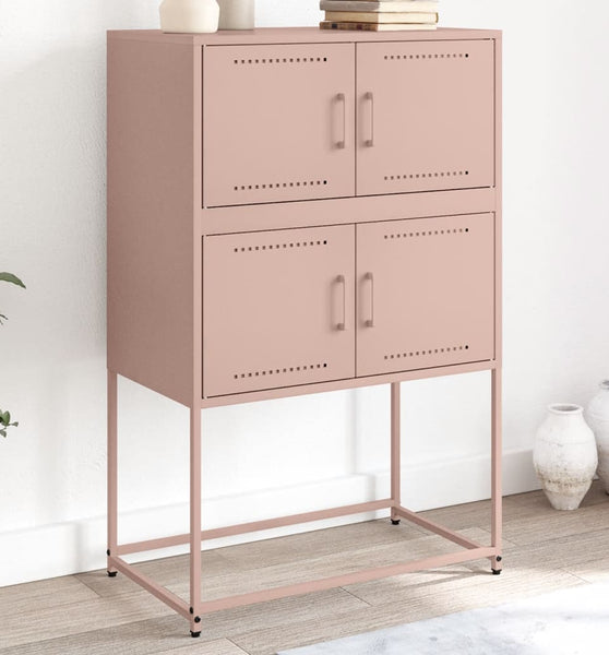 Sideboard Rosa 68,5x38,5x107 cm Stahl