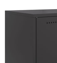 Sideboard Schwarz 68,5x38,5x123,5 cm Stahl