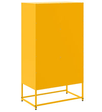 Sideboard Senfgelb 68,5x38,5x123,5 cm Stahl