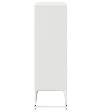 Sideboard Weiß 68,5x38,5x123,5 cm Stahl