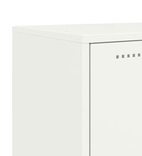 Sideboard Weiß 68,5x38,5x123,5 cm Stahl