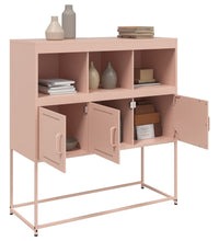 Sideboard Rosa 100,5x39x107 cm Stahl