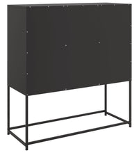 Sideboard Schwarz 100,5x39x107 cm Stahl