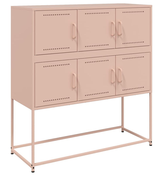 Sideboard Rosa 100,5x39x107 cm Stahl